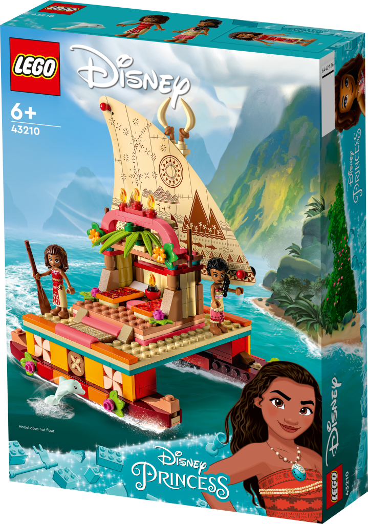 LEGO Disney Vaianas äventyrskanot 43210