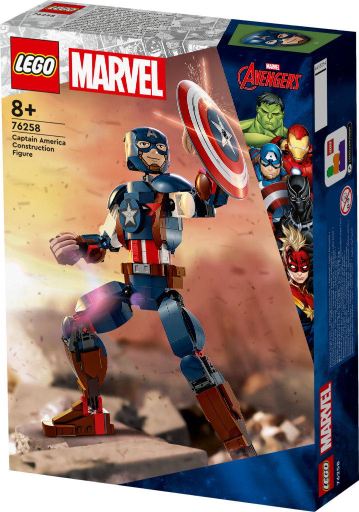 LEGO Super Heroes Marvel Captain America byggfigur 76258