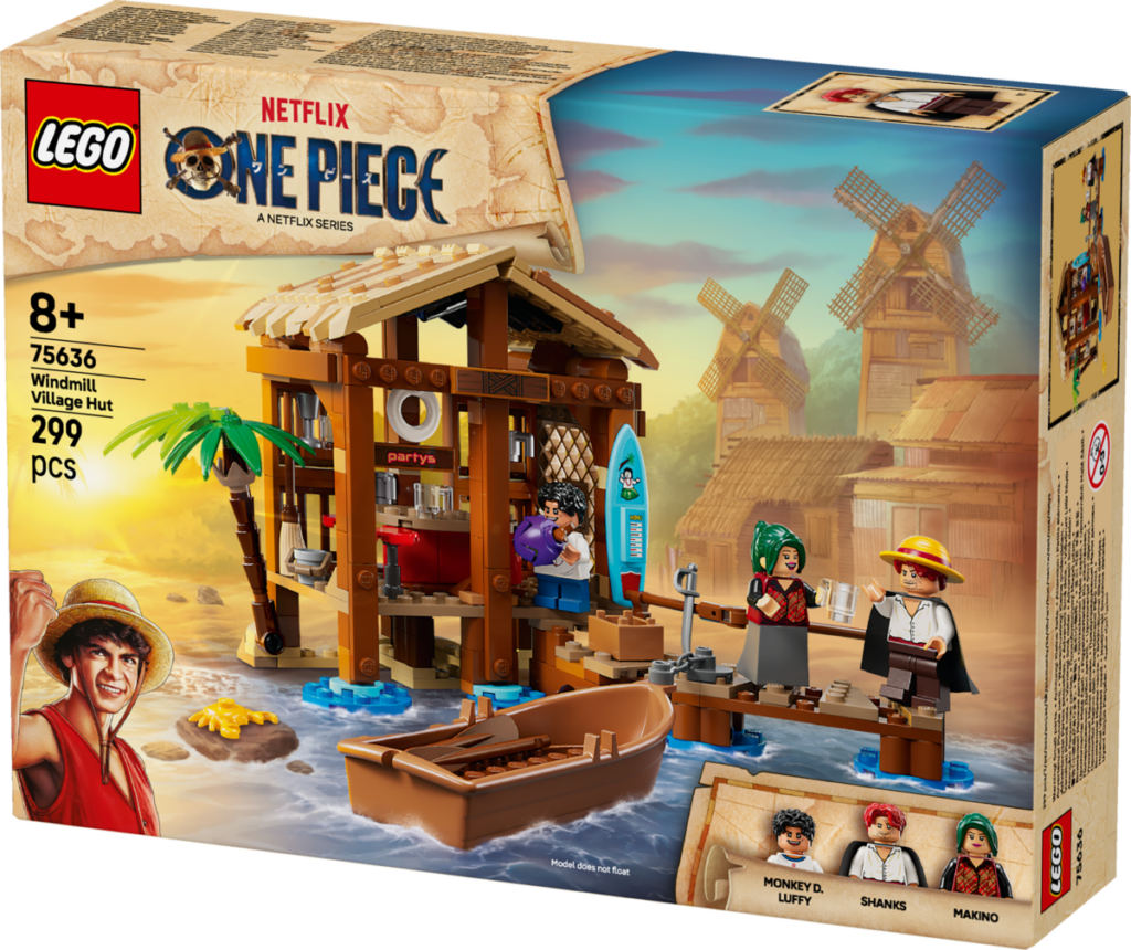 LEGO ONE PIECE Hydda i Väderkvarnsbyn 75636