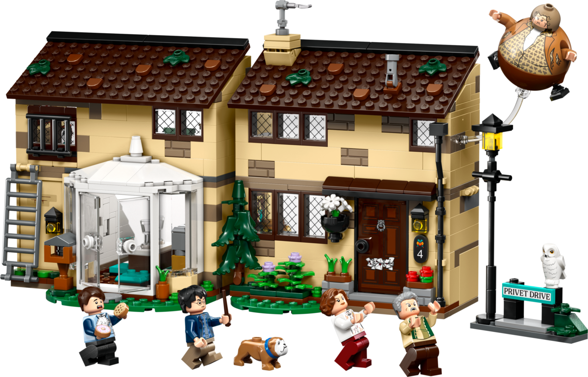 LEGO Harry Potter 76451 Privet Drive: faster Marges besök