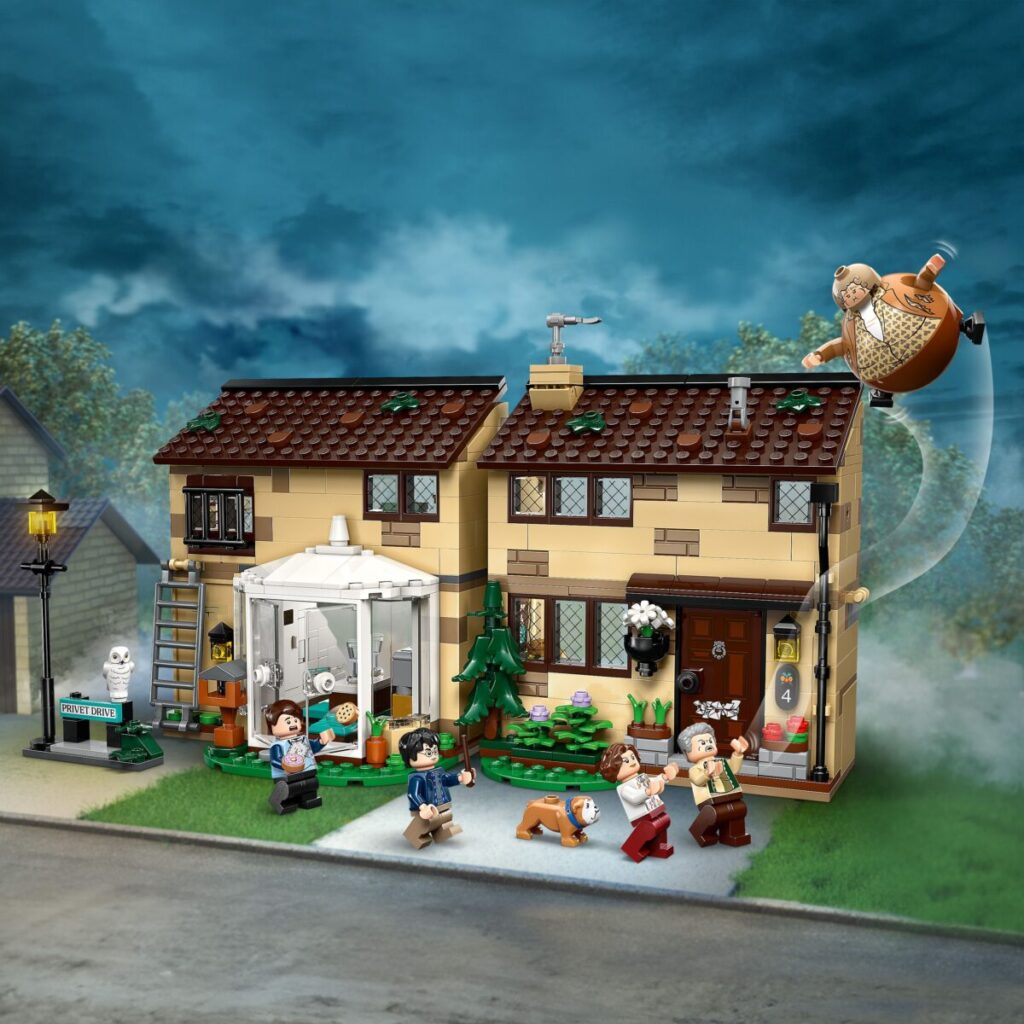 LEGO Harry Potter Privet Drive: faster Marges besök 76451 galleri